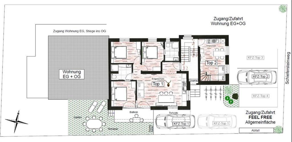 Free Feel Appartements By Schladming-Appartements חדר תמונה