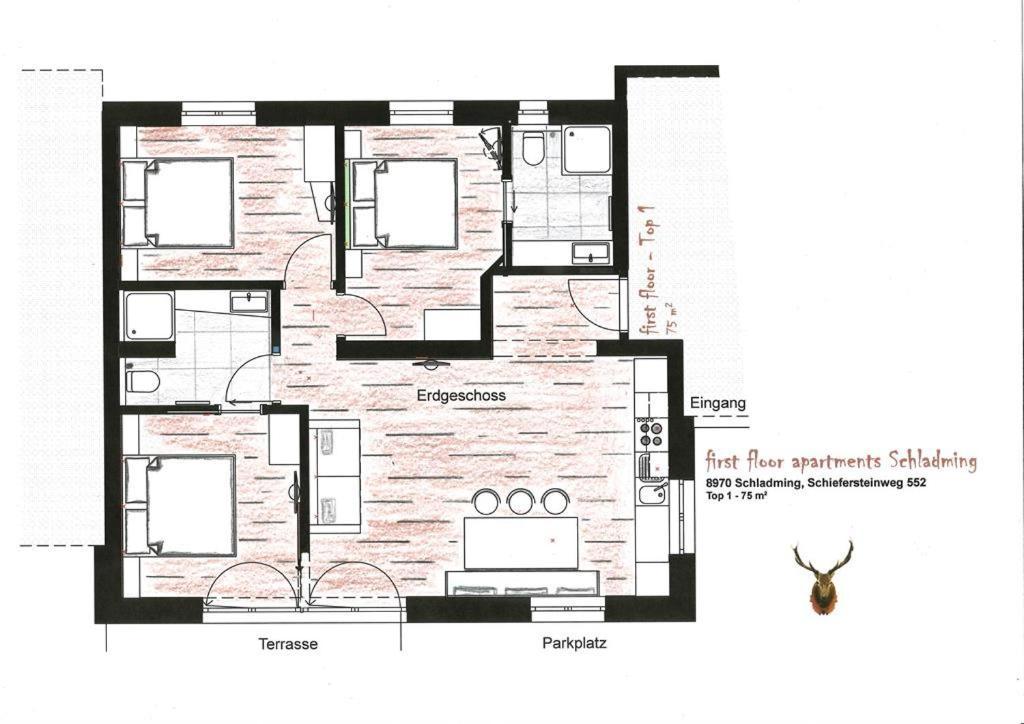 Free Feel Appartements By Schladming-Appartements חדר תמונה
